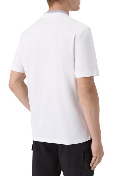 Хлопковая футболка BRUNELLO CUCINELLI, арт. M0B131001G, фото 4