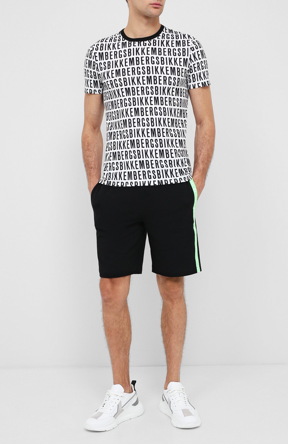 Хлопковые шорты DIRK BIKKEMBERGS, арт. VBKT04857, фото 2