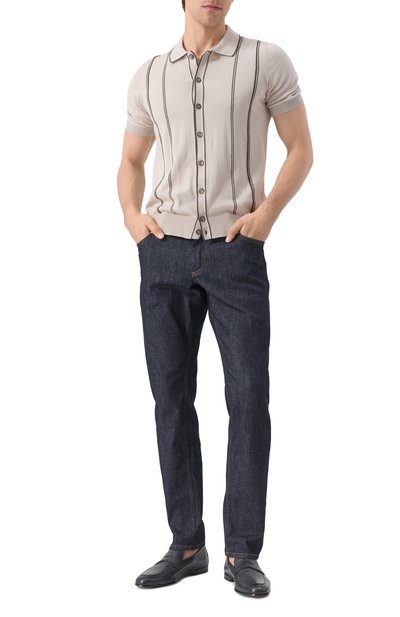 Кожаные пенни-лоферы DOUCAL'S, арт. DU3404PANNUF259N, фото 2