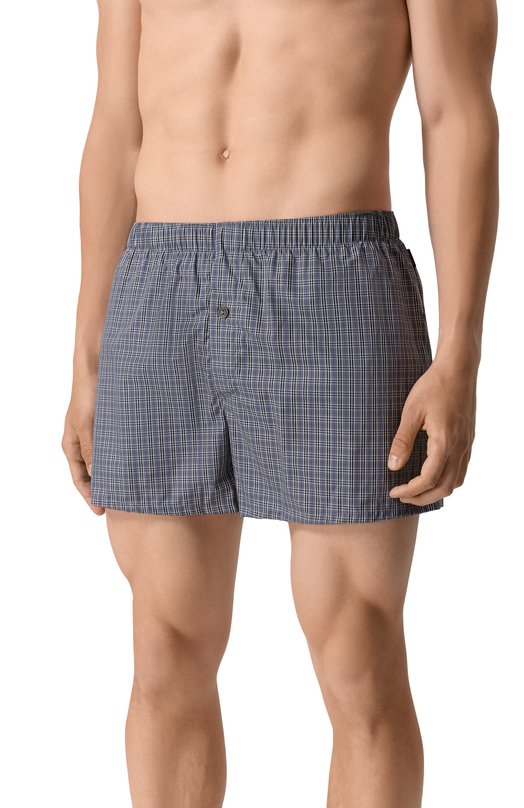 Хлопковые боксеры Hanro 074013 Серый  074013 Фото 2