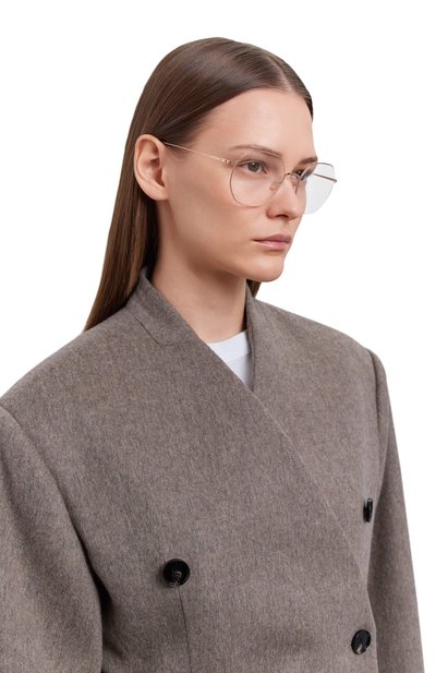 Оправа IC! BERLIN золотого цвета по цене 62500 руб., арт. IB-DUA R0SÉ-G0LD/WARM GREY, фото 3 Оправа IC! BERLIN, арт. IB-DUA R0SÉ-G0LD/WARM GREY, фото 3