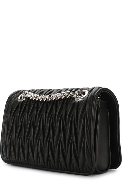 Кожаная сумка на цепочке MIU MIU, арт. 5BD023-N88-F0002-OOO, фото 2