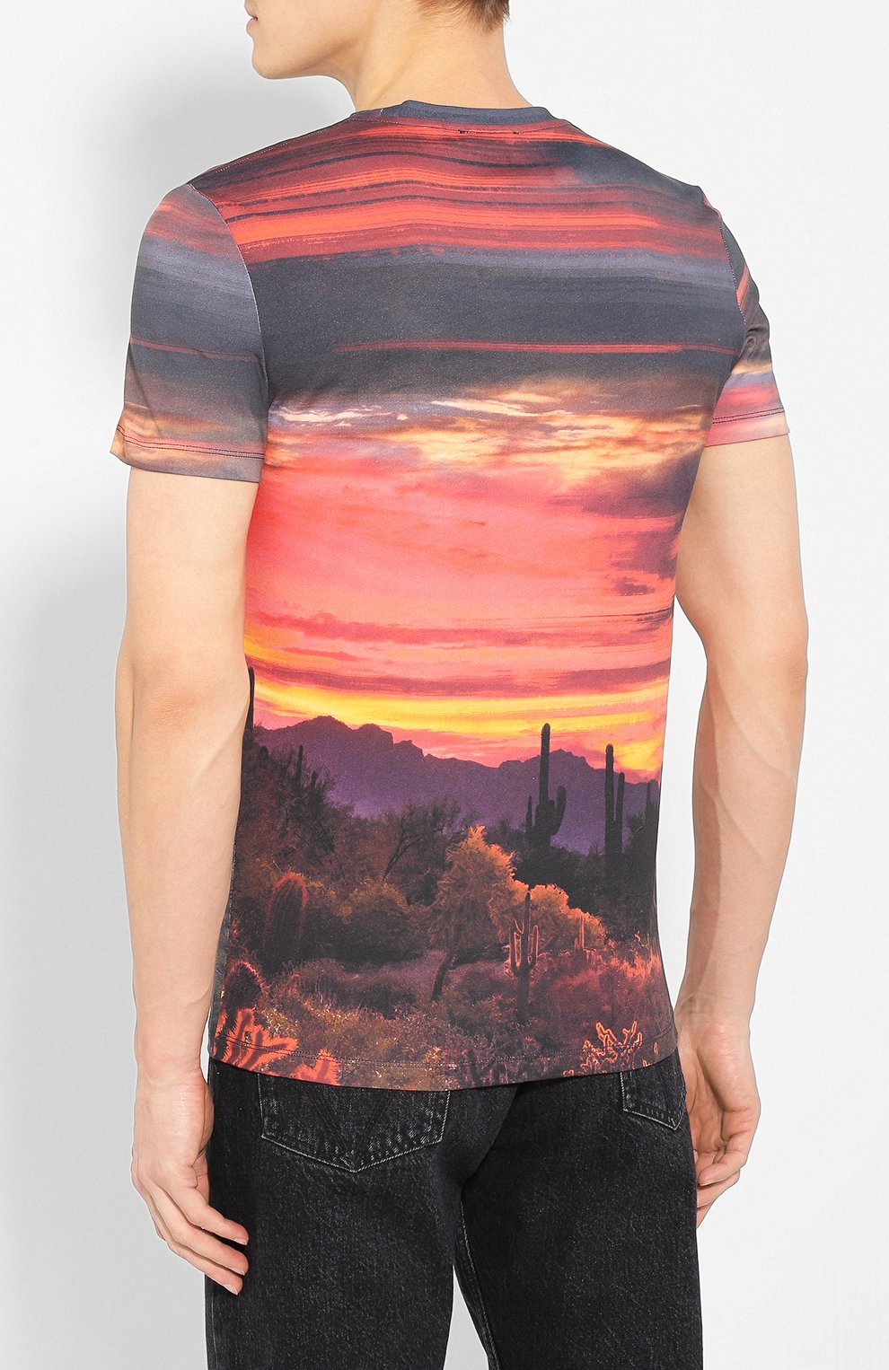 Хлопковая футболка  BALMAIN, арт. TH11601/I257, фото 4