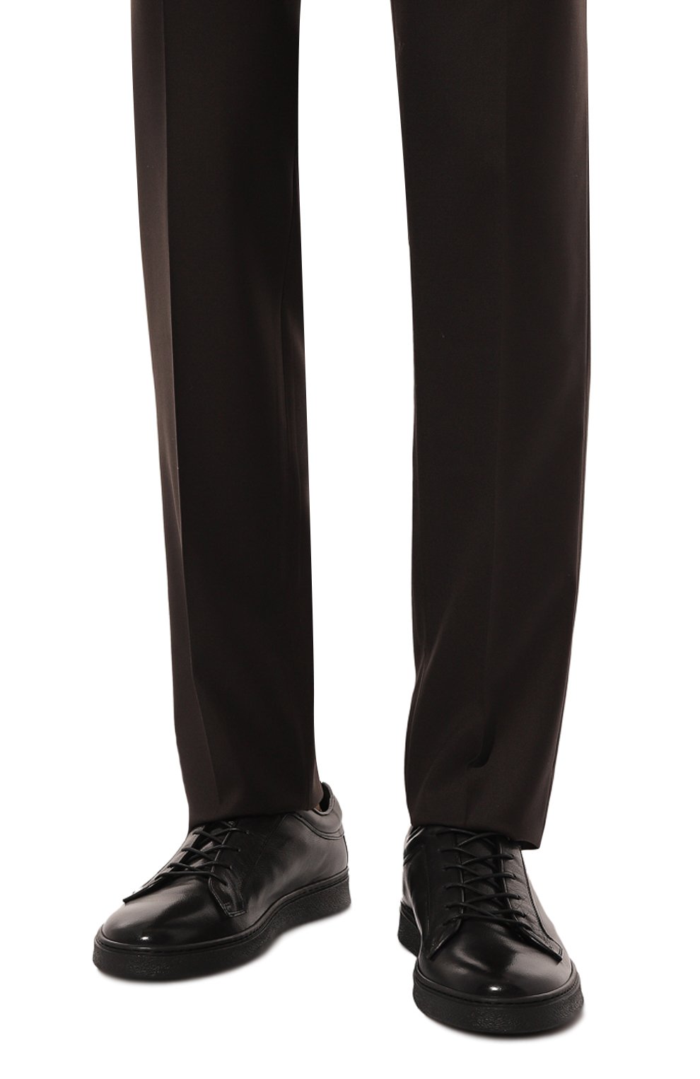 Кожаные кеды PANTANETTI, арт. 17420EM, фото 3