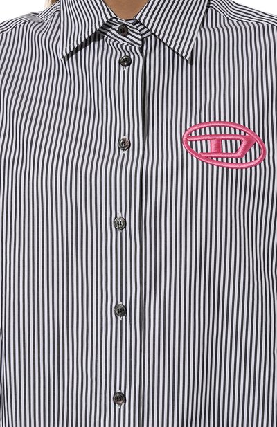 Хлопковая рубашка DIESEL, арт. A11507/0DNAN, фото 5