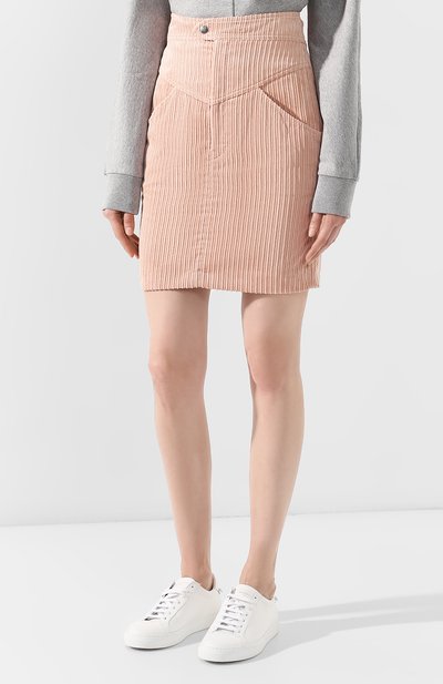 Вельветовая юбка ISABEL MARANT, арт. JU0899-19P016I/MARSH, фото 3