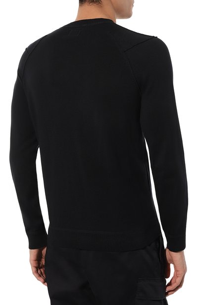 Хлопковый джемпер C.P. COMPANY, арт. 16CMKN129A004037A, фото 4