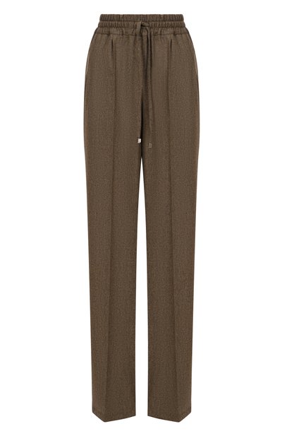 Женские брюки из шерсти и кашемира KITON, арт. D48122K0516I