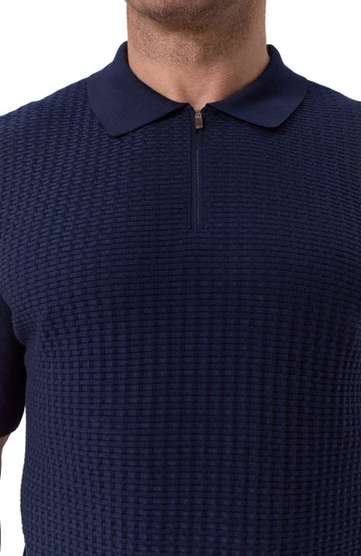 Поло из шелка и хлопка ZILLI, арт. KZP002M0145VZWE00, фото 5