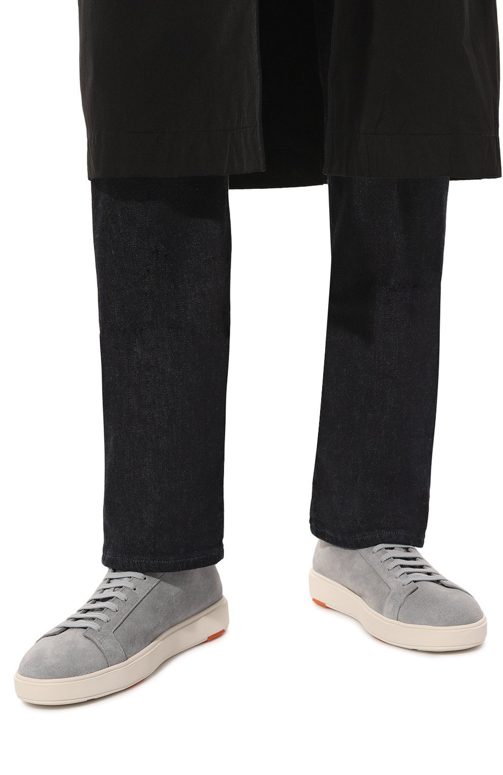 Замшевые кеды cleanic SANTONI, арт. MBCD21571BARCSB7E82, фото 3