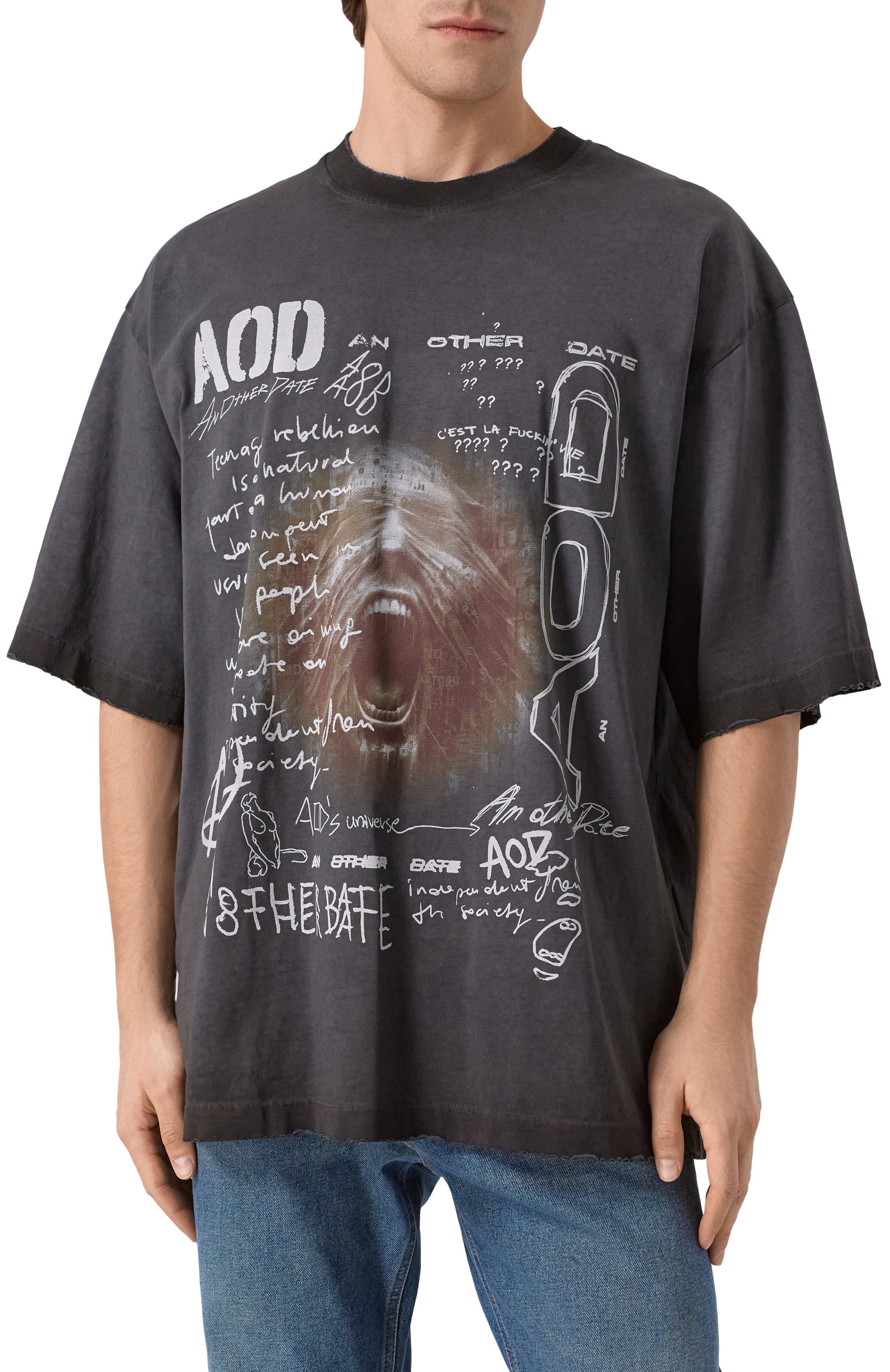 Хлопковая футболка AN OTHER DATE, арт. S25MA0DTH152, фото 3