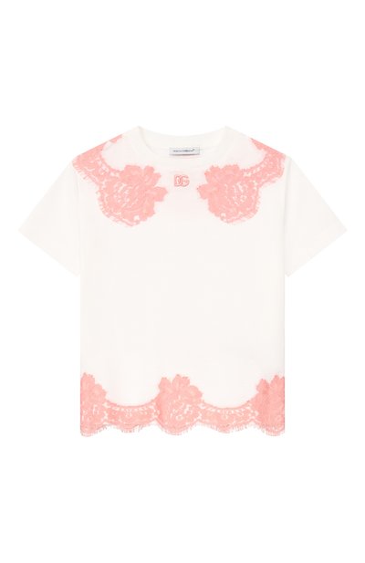 Хлопковая футболка DOLCE & GABBANA, арт. L5JTNK/G7PRU