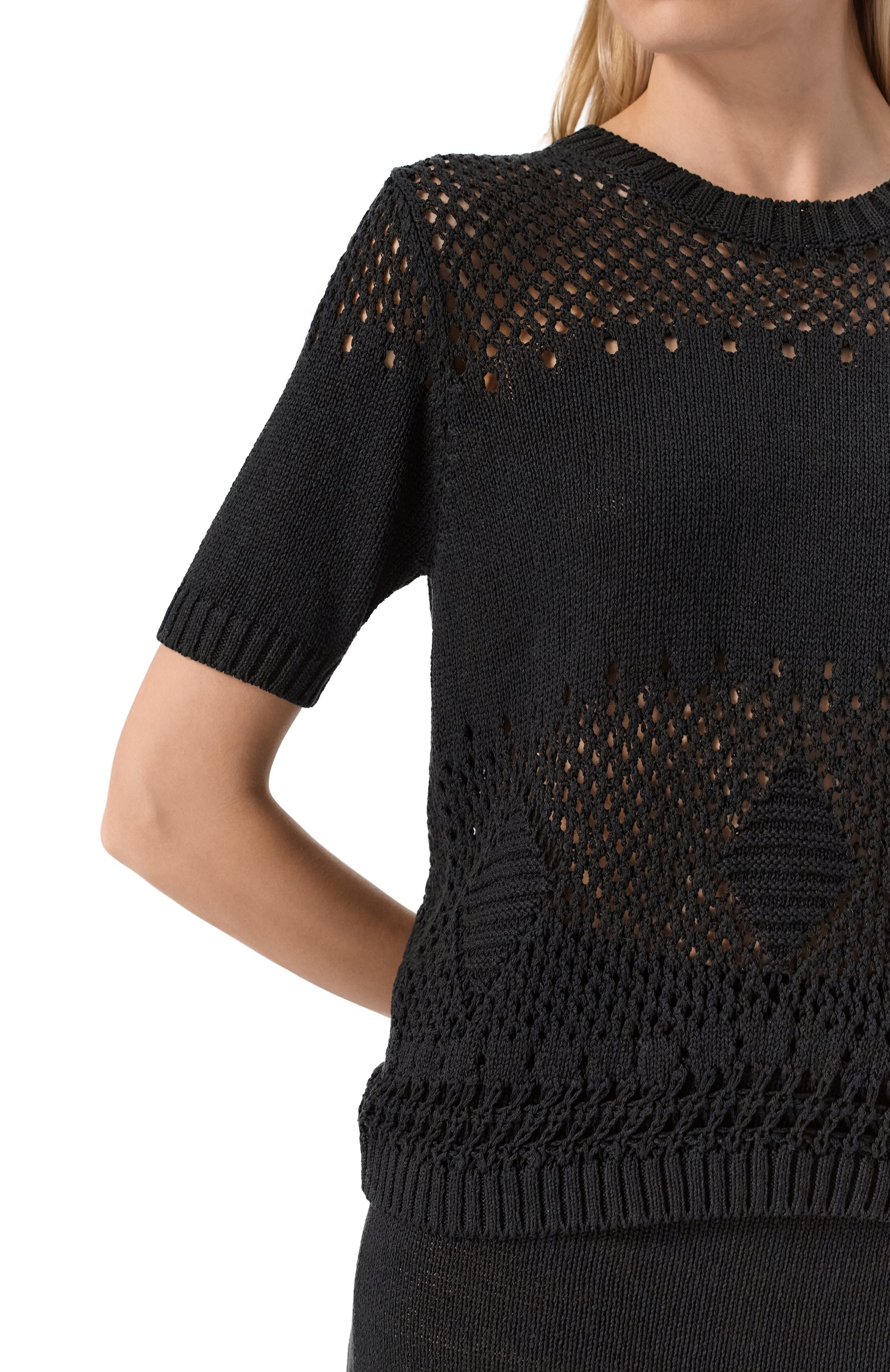 Пуловер из шелка и льна MVST, арт. 25E/X2P/0/A001/7660, фото 5