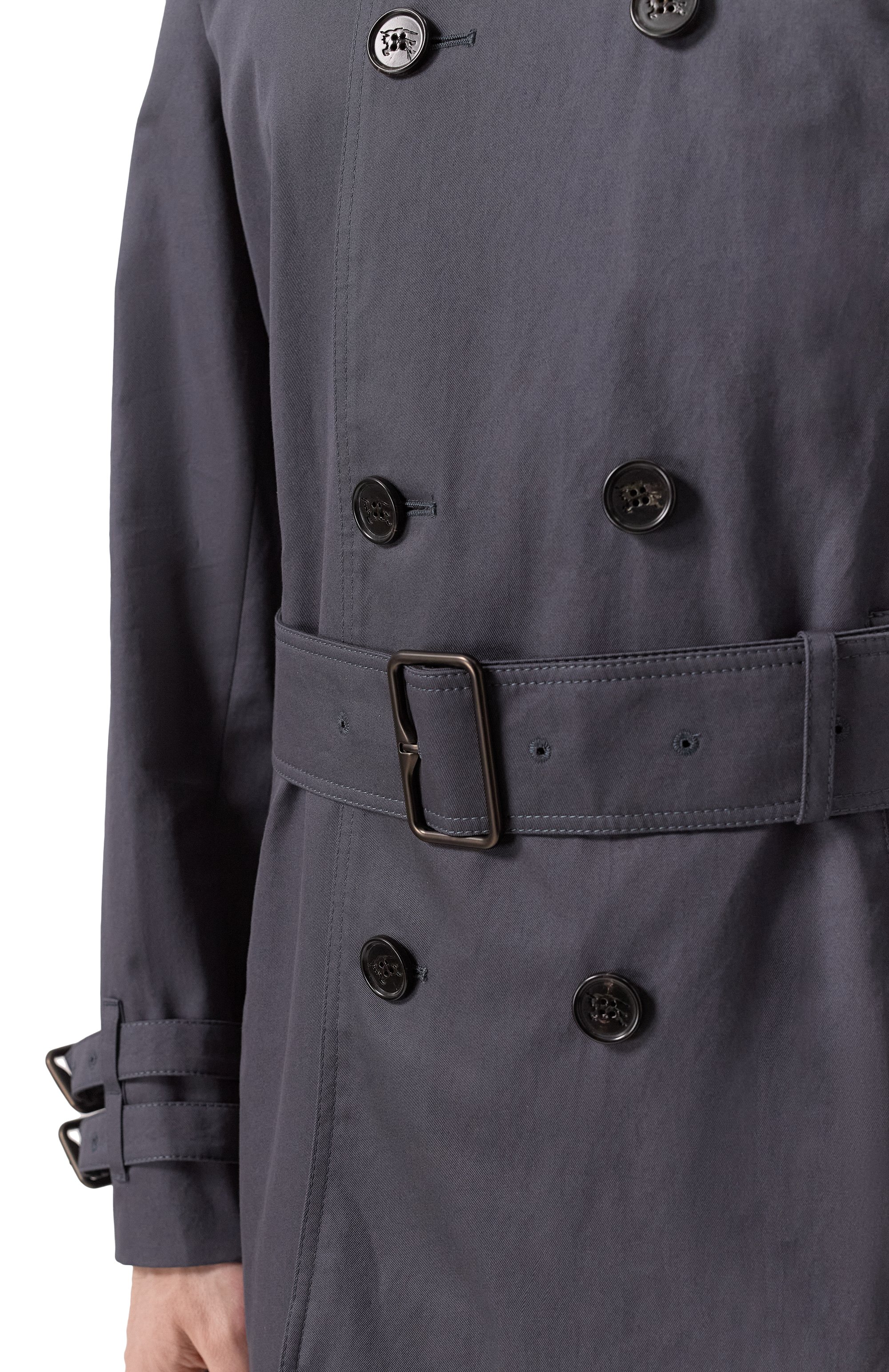 Хлопковый тренч BURBERRY, арт. 8106361, фото 5
