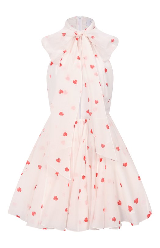 Платье из хлопка и шелка YVON 0 160012 Белый 0 160012