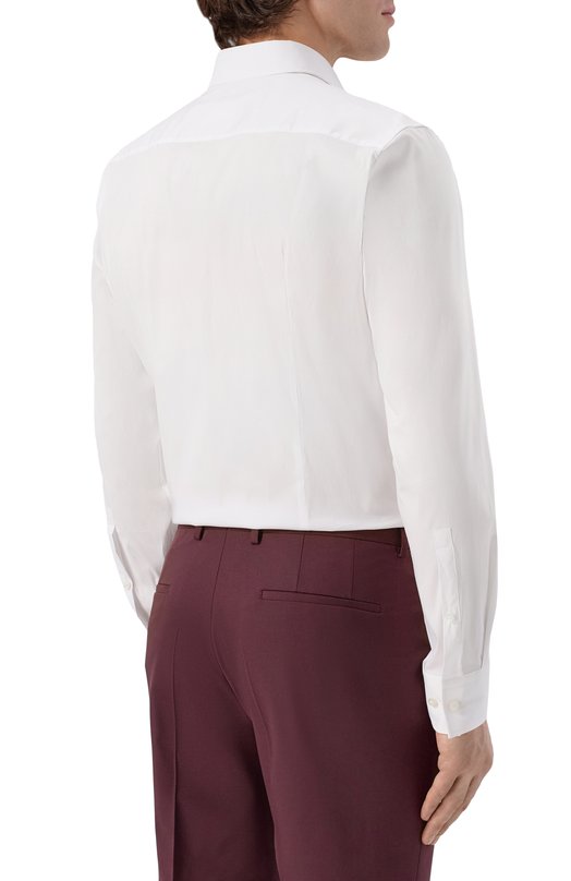 Хлопковая сорочка HUGO 50556258 Белый  50556258 Фото 4