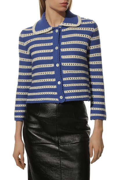 Шерстяной кардиган MIU MIU, арт. MMF466-1Y41-F0013, фото 3