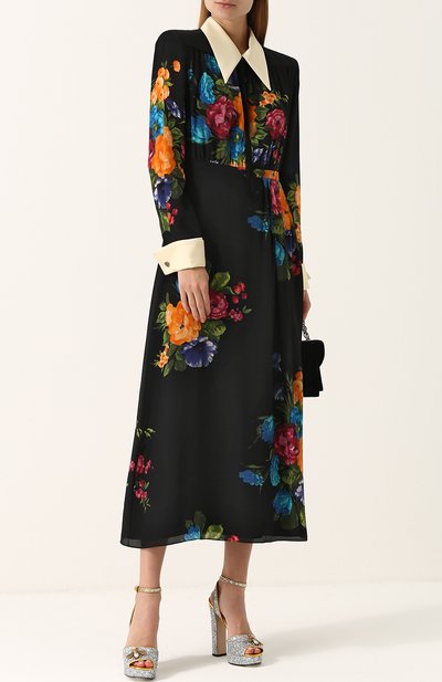 Босоножки soko с глиттером на устойчивом каблуке GUCCI, арт. 475915/KSP20, фото 2