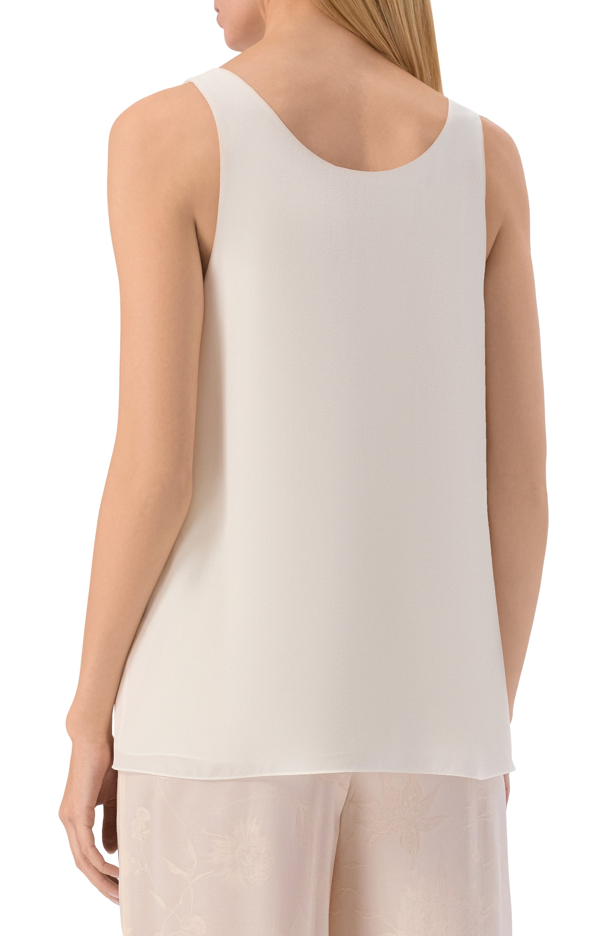 Шелковый топ MVST, арт. M26.2PW.B034/F090 CREP0N, фото 4