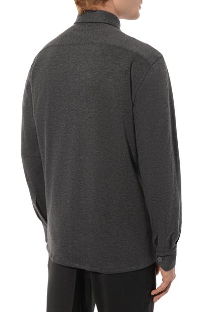 Рубашка из хлопка и кашемира STEFANO RICCI, арт. CJ007117/TE2602, фото 4