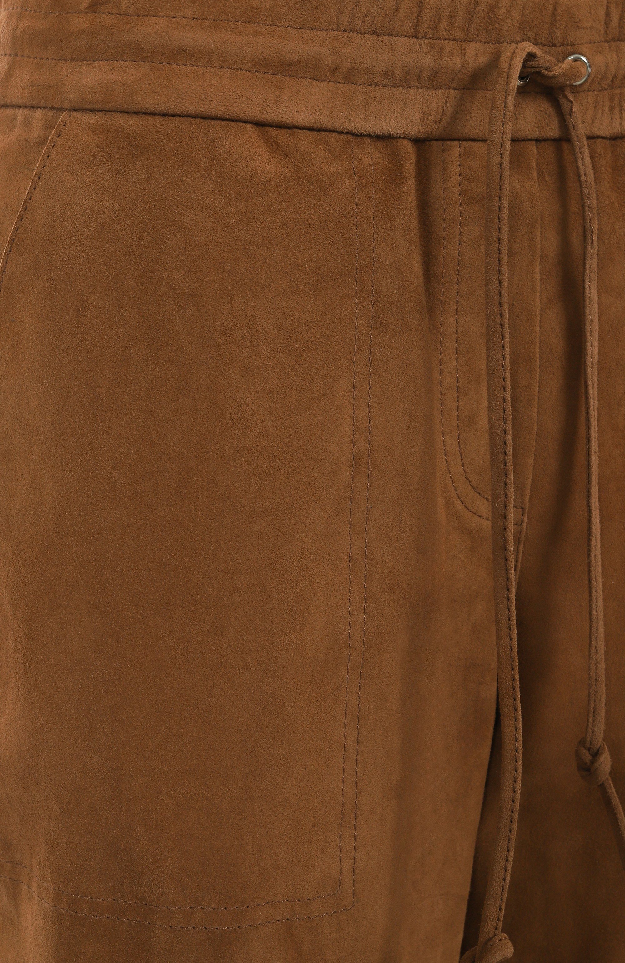 Замшевые брюки P.A.R.O.S.H., арт. D230792, фото 6