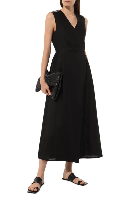 

Льняное платье Panicale, Чёрный