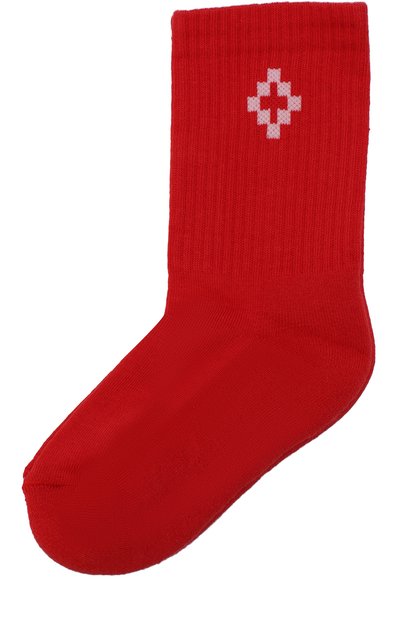 Хлопковые носки MARCELO BURLON KIDS OF MILAN, арт. B/MB/6010/7010, фото 1