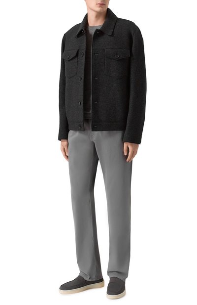 Замшевые лоферы randal BOSS, арт. 50557699, фото 2