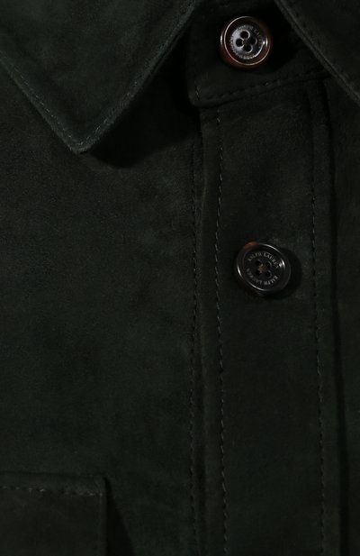 Замшевая рубашка RALPH LAUREN, арт. 790654923, фото 5