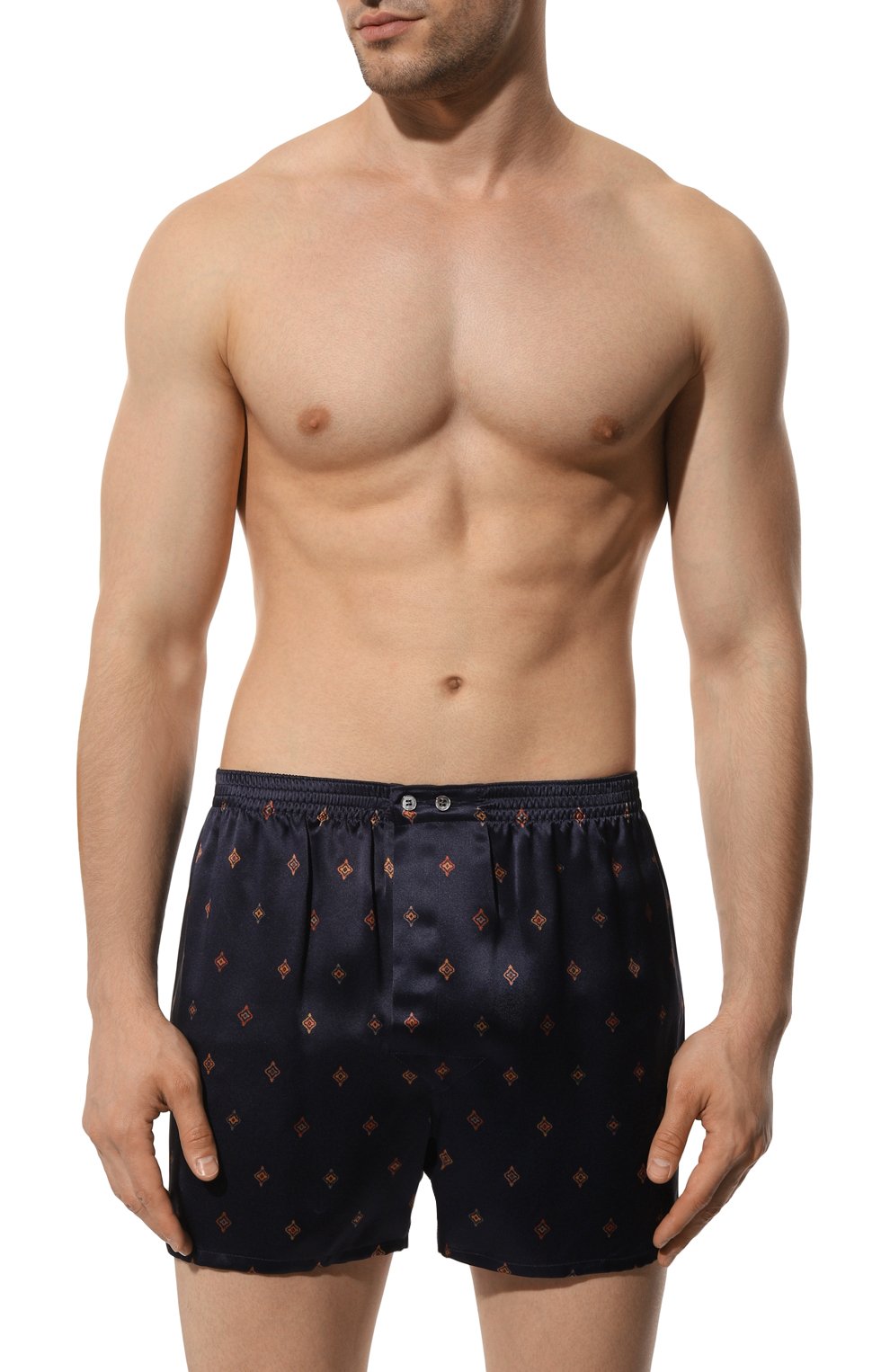 Шелковые боксеры DEREK ROSE, арт. 6030-BRIN103, фото 2