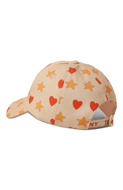 Хлопковая бейсболка TINYCOTTONS бежевого цвета по цене 7600 руб., арт. SS24-351, фото 2 Хлопковая бейсболка TINYCOTTONS, арт. SS24-351, фото 2