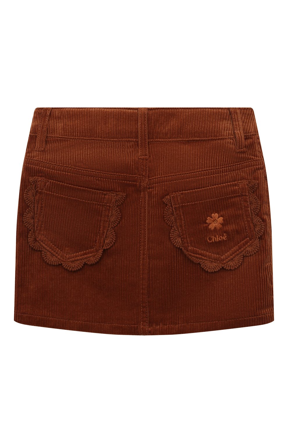 Вельветовая юбка CHLOÉ, арт. C13291/2A-5A, фото 2