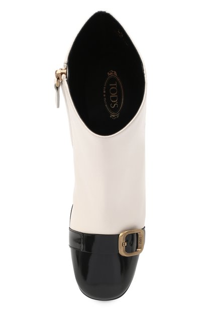 Кожаные ботильоны TOD’S, арт. XXW83C0DE400NX, фото 5