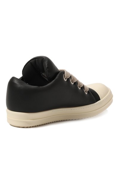 Кожаные кеды luxor jumbo padded low RICK OWENS, арт. RU02C7893/LLPW2, фото 5