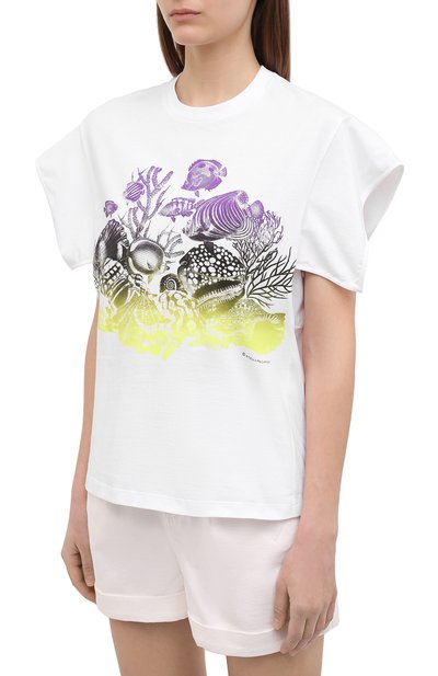 Хлопковая футболка STELLA MCCARTNEY, арт. 602146/S0W71, фото 3