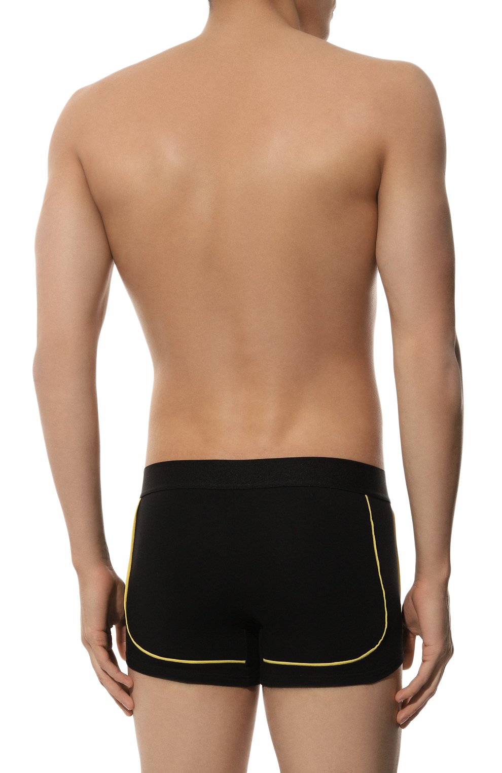 Хлопковые боксеры MOSCHINO черного цвета по цене 7465 руб., арт. A1319/4427, фото 3 Хлопковые боксеры MOSCHINO, арт. A1319/4427, фото 3