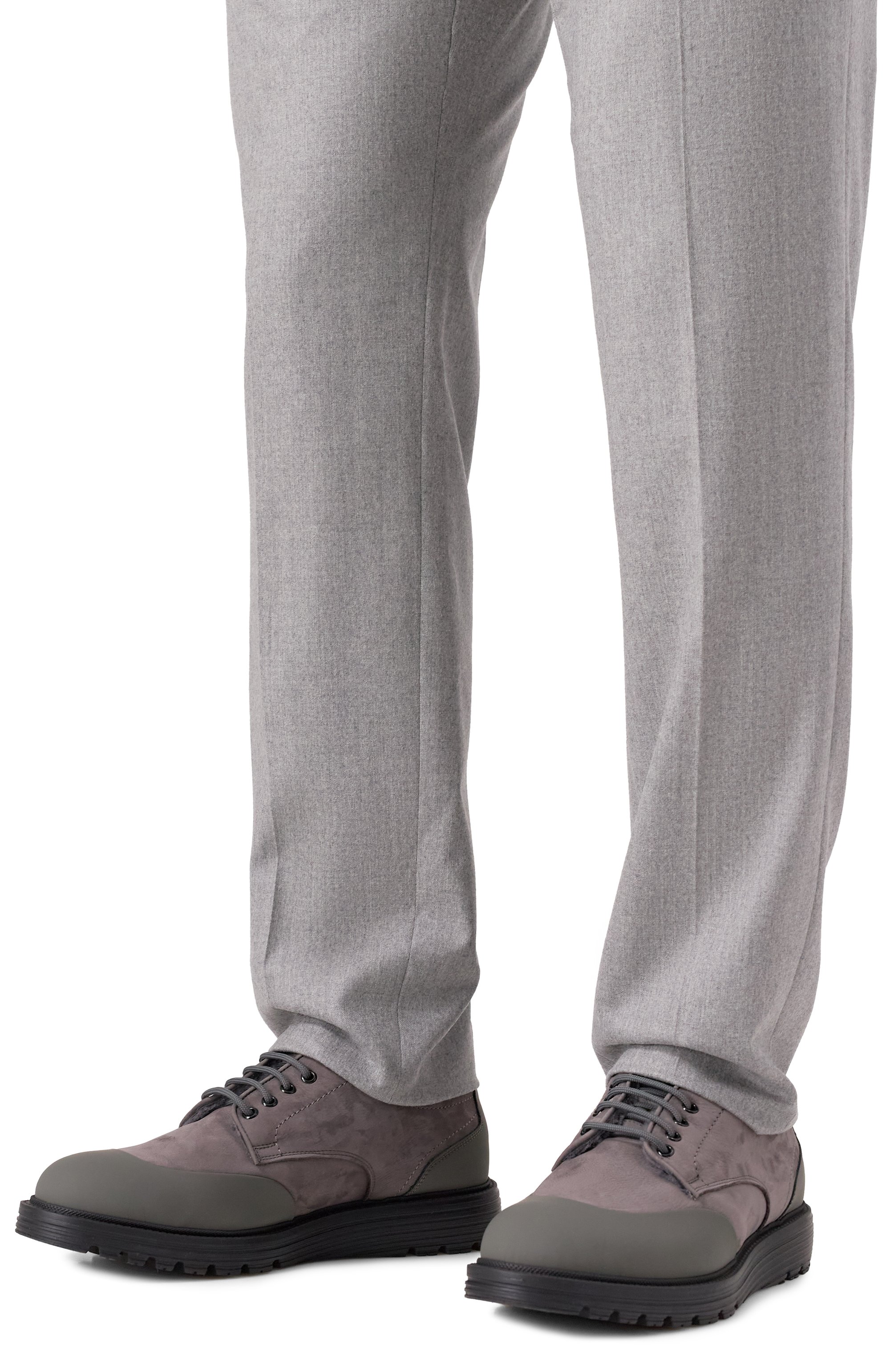 Дерби из нубука CAMERLENGO, арт. 16375/M0RBID0NE M0NT0NE, фото 3