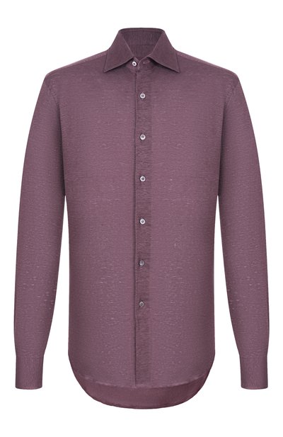 Мужская льняная рубашка MVST, арт. M26.CSM.B406/744-JERSEY