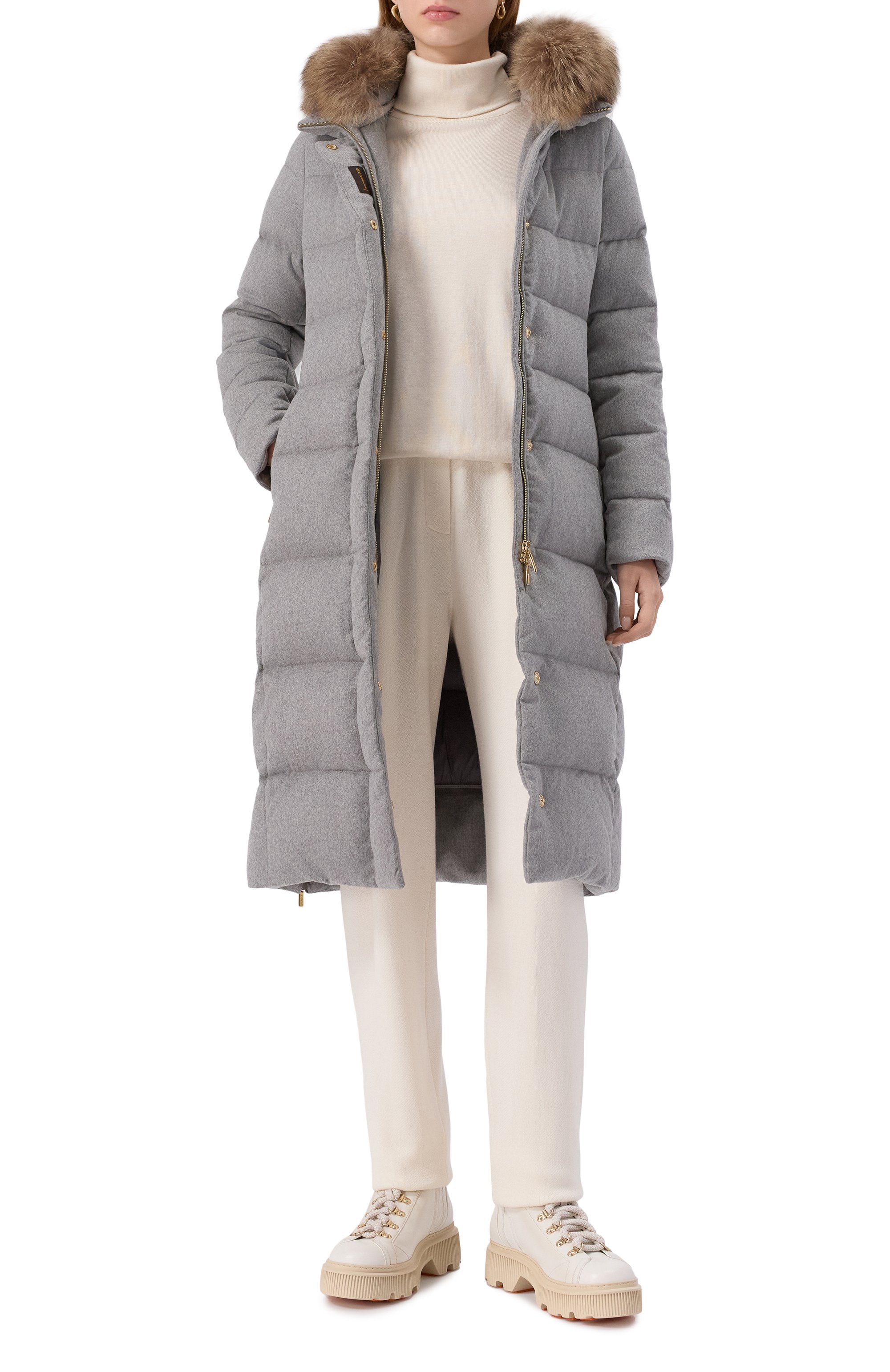 Пуховик из шерсти и кашемира zagara-kn MOORER, арт. ZAGARA/LS9, фото 2