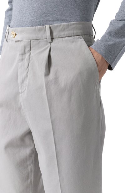 Хлопковые брюки BRUNELLO CUCINELLI, арт. M252DE1450, фото 5