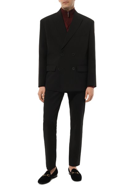 Текстильные лоферы GUCCI, арт. 718888/FAAT3, фото 2