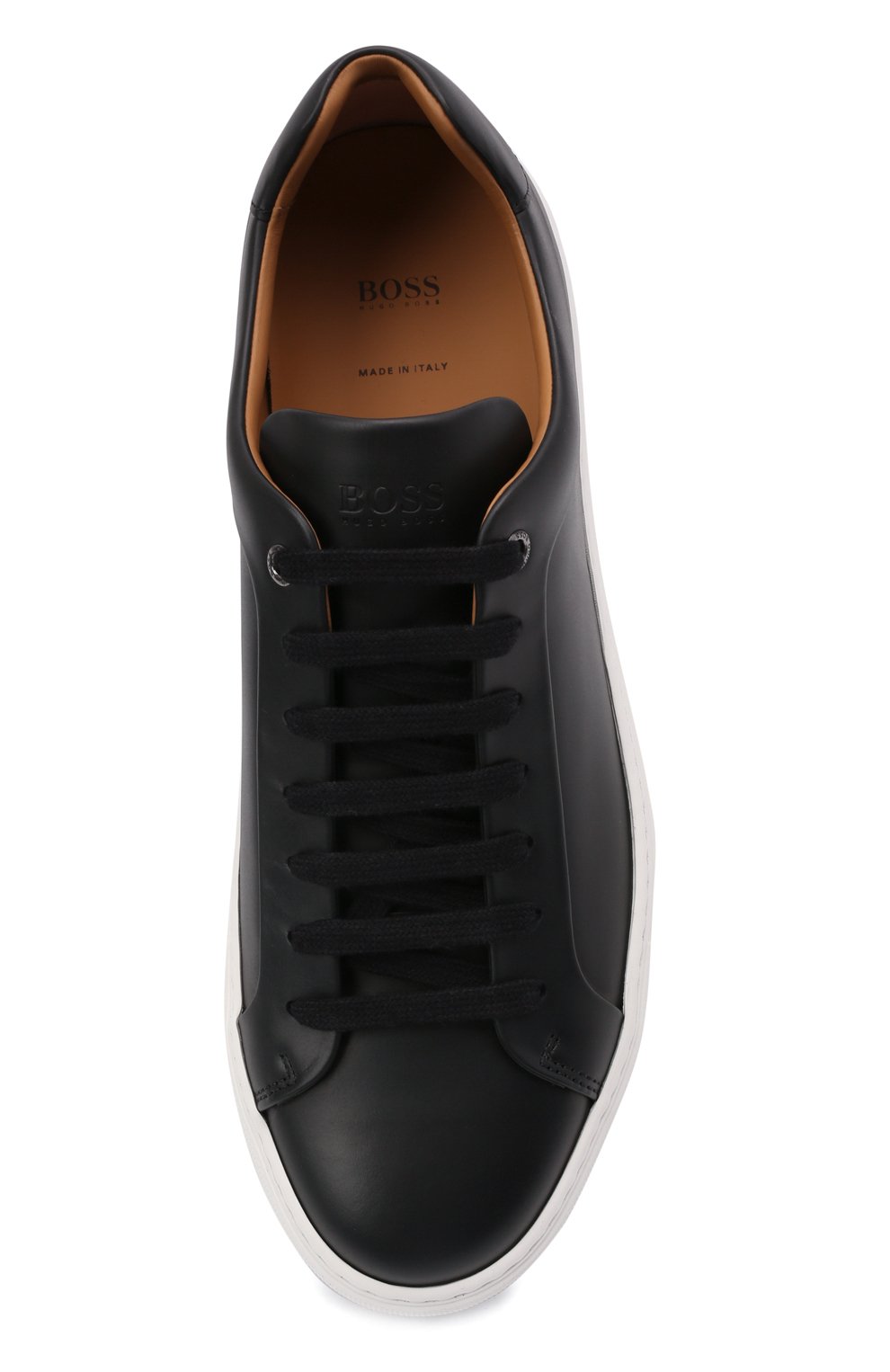 Кожаные кеды BOSS, арт. 50386945, фото 6