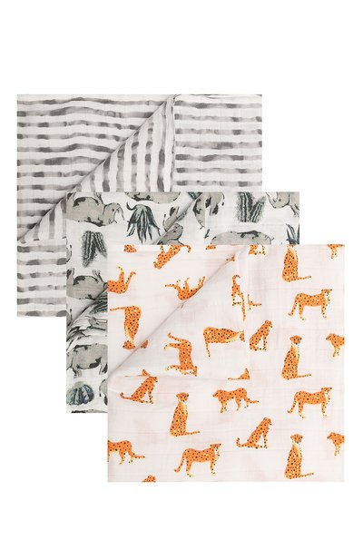 Комплект из трех пеленок ADEN+ANAIS, арт. WL2004, фото 1