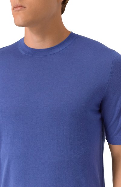 Шерстяной джемпер MVST синего цвета по цене 131000 руб., арт. M0-M25.1MM.K402/44-60, фото 5 Шерстяной джемпер MVST, арт. M0-M25.1MM.K402/44-60, фото 5