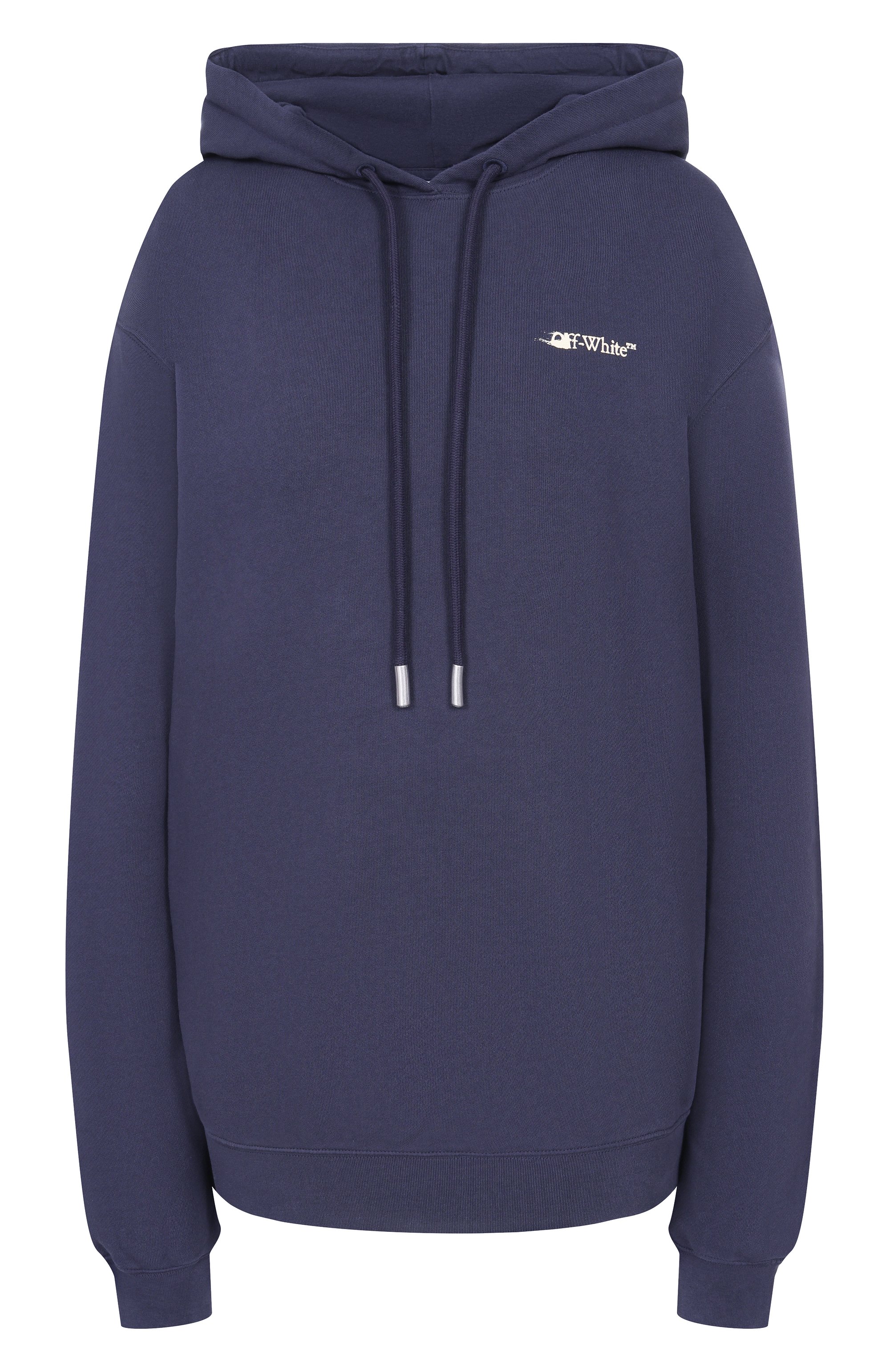Хлопковое худи OFF-WHITE, арт. 0WBB035F25FLE002, фото 1