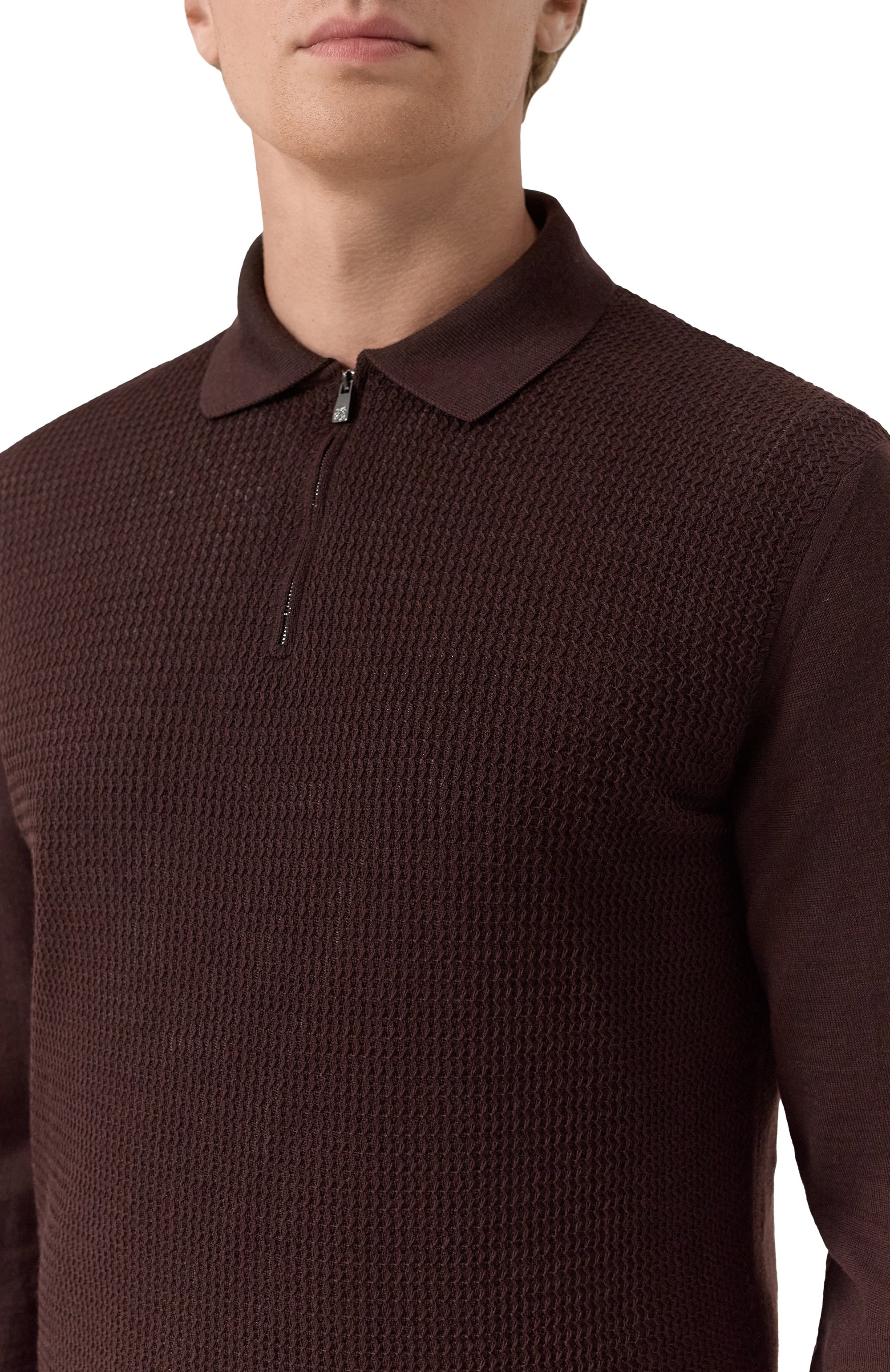 Шерстяное поло CORNELIANI, арт. 26M561-2625196, фото 5