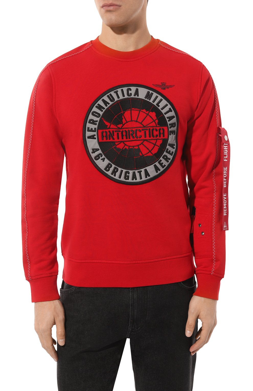 Хлопковый свитшот AERONAUTICA MILITARE, арт. 232/FE1814F519, фото 3