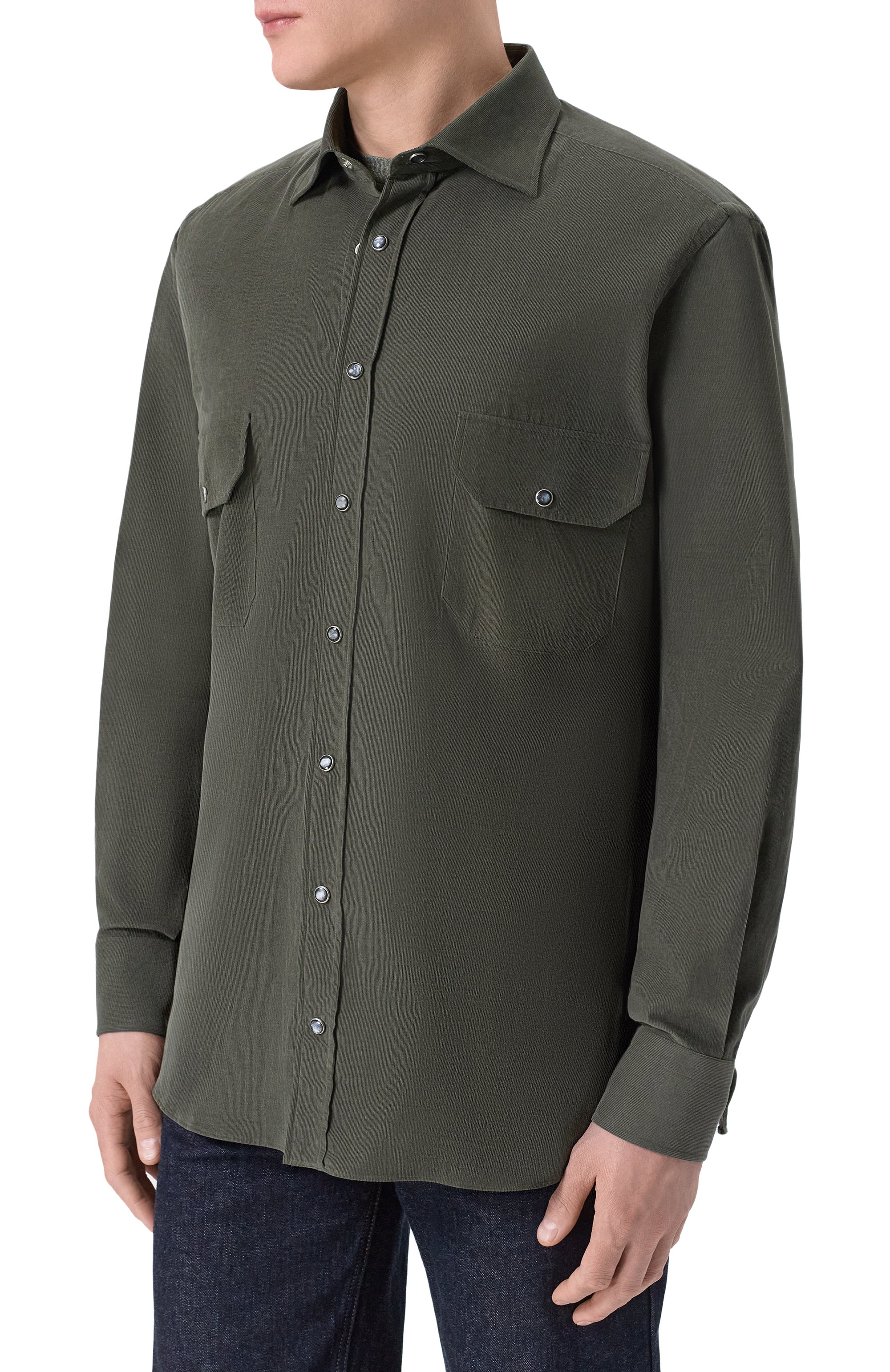 Вельветовая рубашка MVST, арт. MAN SHIRT L/S/0620, фото 3