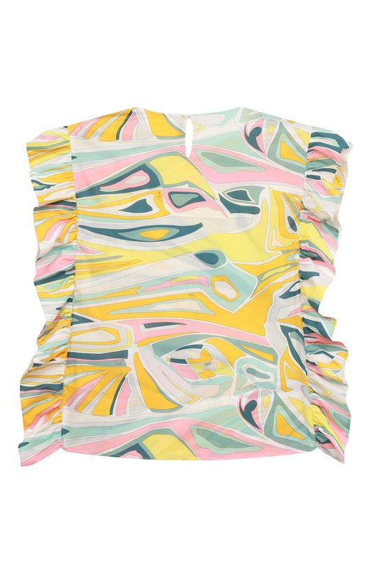 

Хлопковая туника Emilio Pucci, Сиреневый