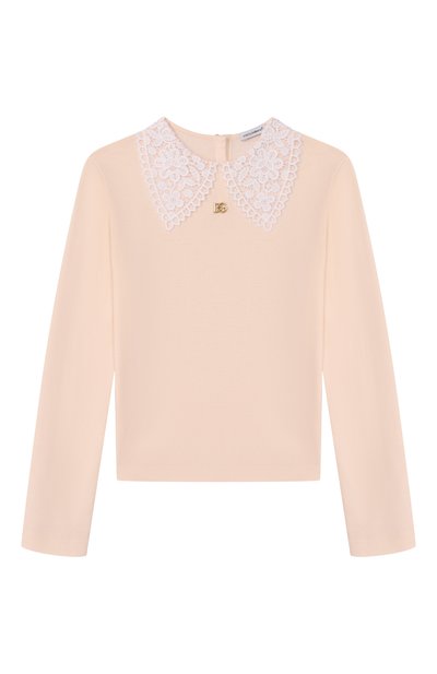 Хлопковый лонгслив DOLCE & GABBANA, арт. L5JTMT/G7PKB/8-12+